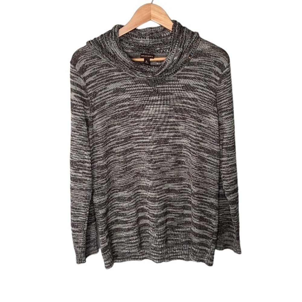 Dana Buchman Space Dye Knot Funnel Neck